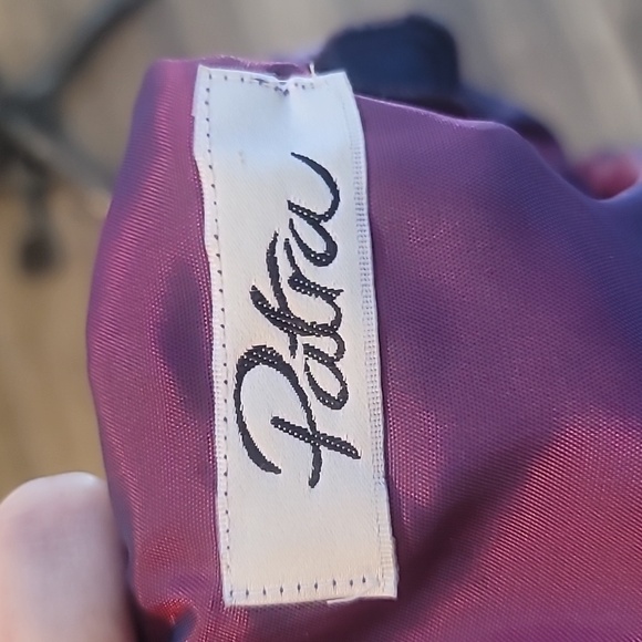 PATRA dress jacket purple black rose pattern velvety - Picture 14 of 14